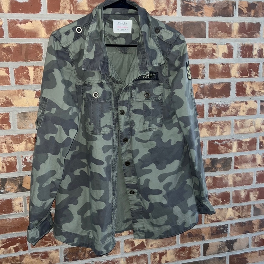 Camo Jacket Button Down